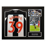 Bruno Guimaraes signed Newcastle Utd shirt