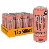 Monster Energy Ultra Peachy Keen PMP £1.55, 12 x 500ml