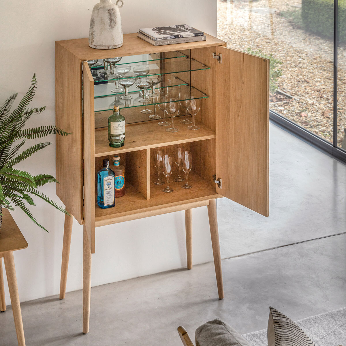 Marino 2 Door Drinks Cabinet