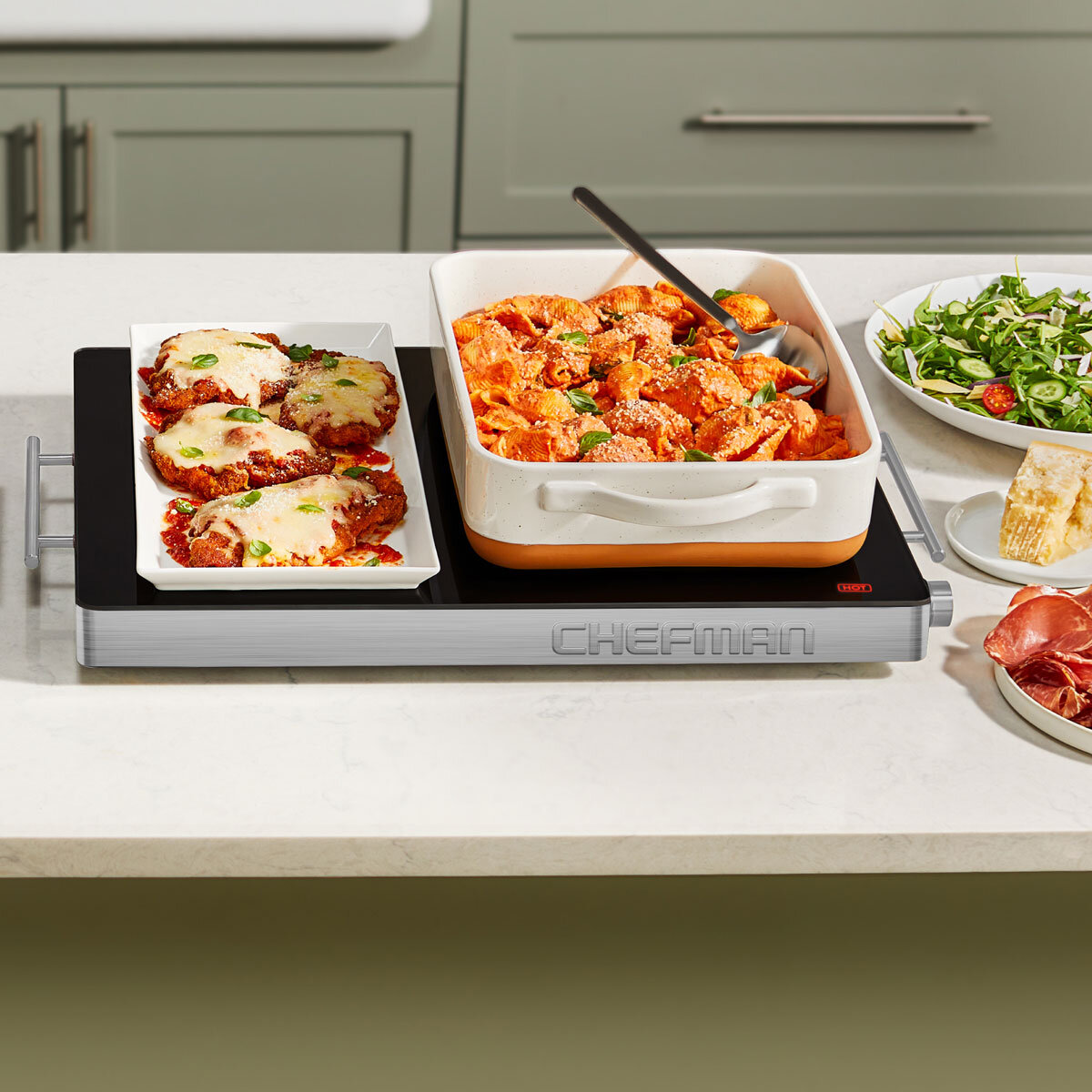 Chefman Warming Tray Lifestyle Image