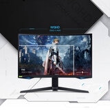 Buy Samsung Odyssey G7 G75T 27 Inch QHD 240Hz Gaming Monitor, LC27G75TQSPXXU at costco.co.uk