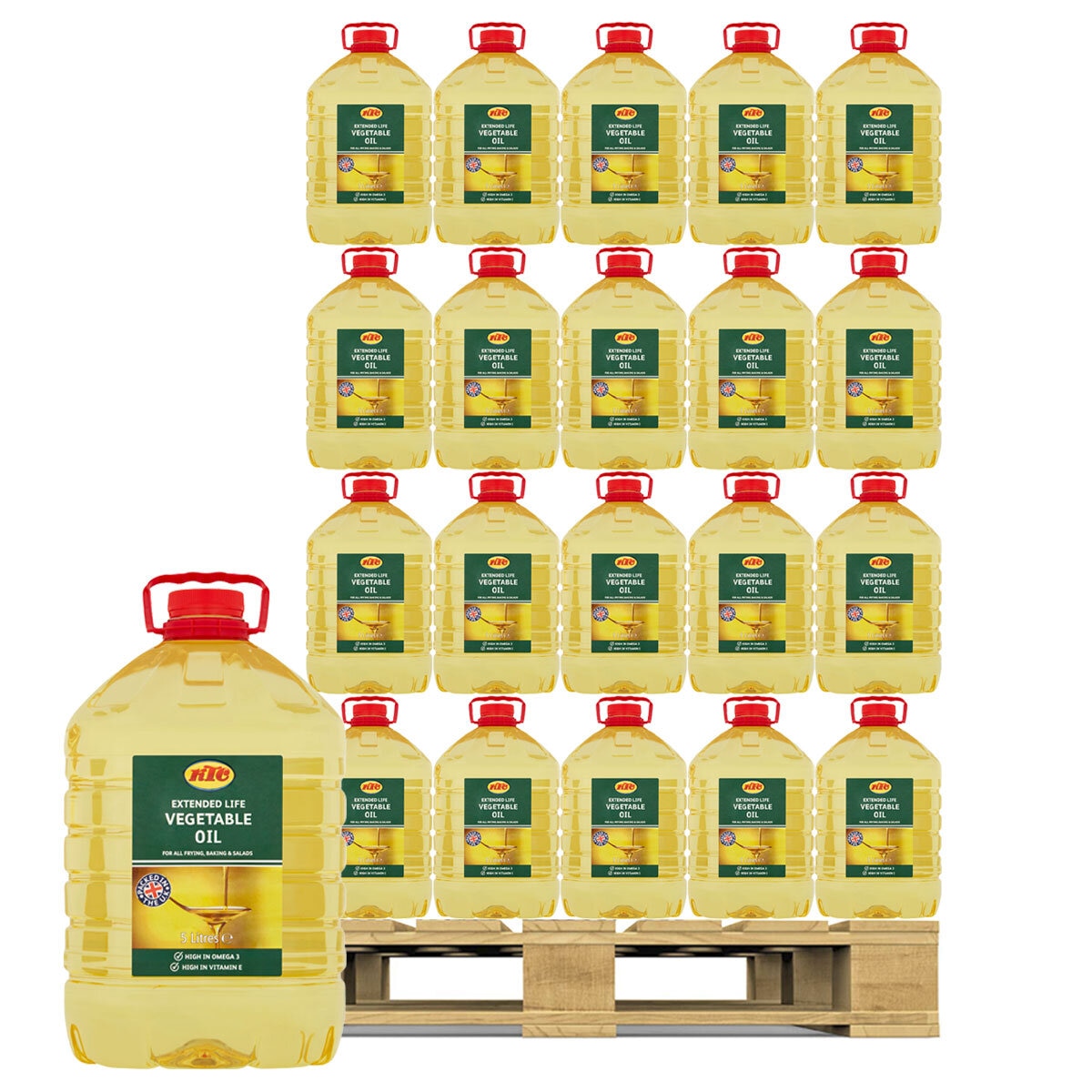 KTC Vegetable Oil, 5L x 168 Units (PALLET DEAL)