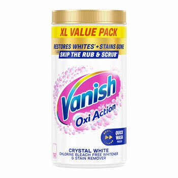 Vanish Gold Oxi Action Powder Crystal White, 1.9kg Vanish Gold Oxi Action Powder Crystal White, 1.9kg