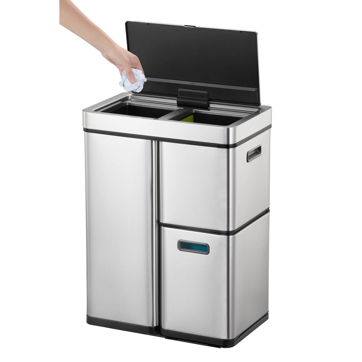 EKO Mirage Plus Recycling Bin 30+15+15L Recycling Bin