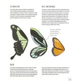 page spread butterfly