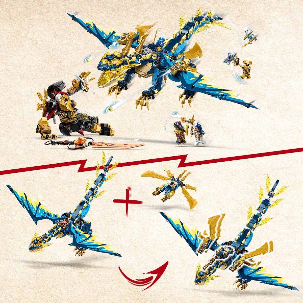Buy LEGO Ninjago Elemental Dragon vs. The Empress Mech Feature Image at Costco.co.uk