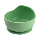 EasyTots Suction Bowl with Bamboo Spoons - Sage