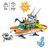 Buy LEGO Friends Sea Rescue Boat Box & Item Image at Costco.co.uk