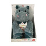 Aroma Home Microwavable Snuggable Animal Hotties - Hippo