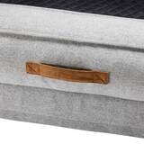 Kirkland Signature Medium Bolster Bed in Tweed, 28"x 36"x 9"