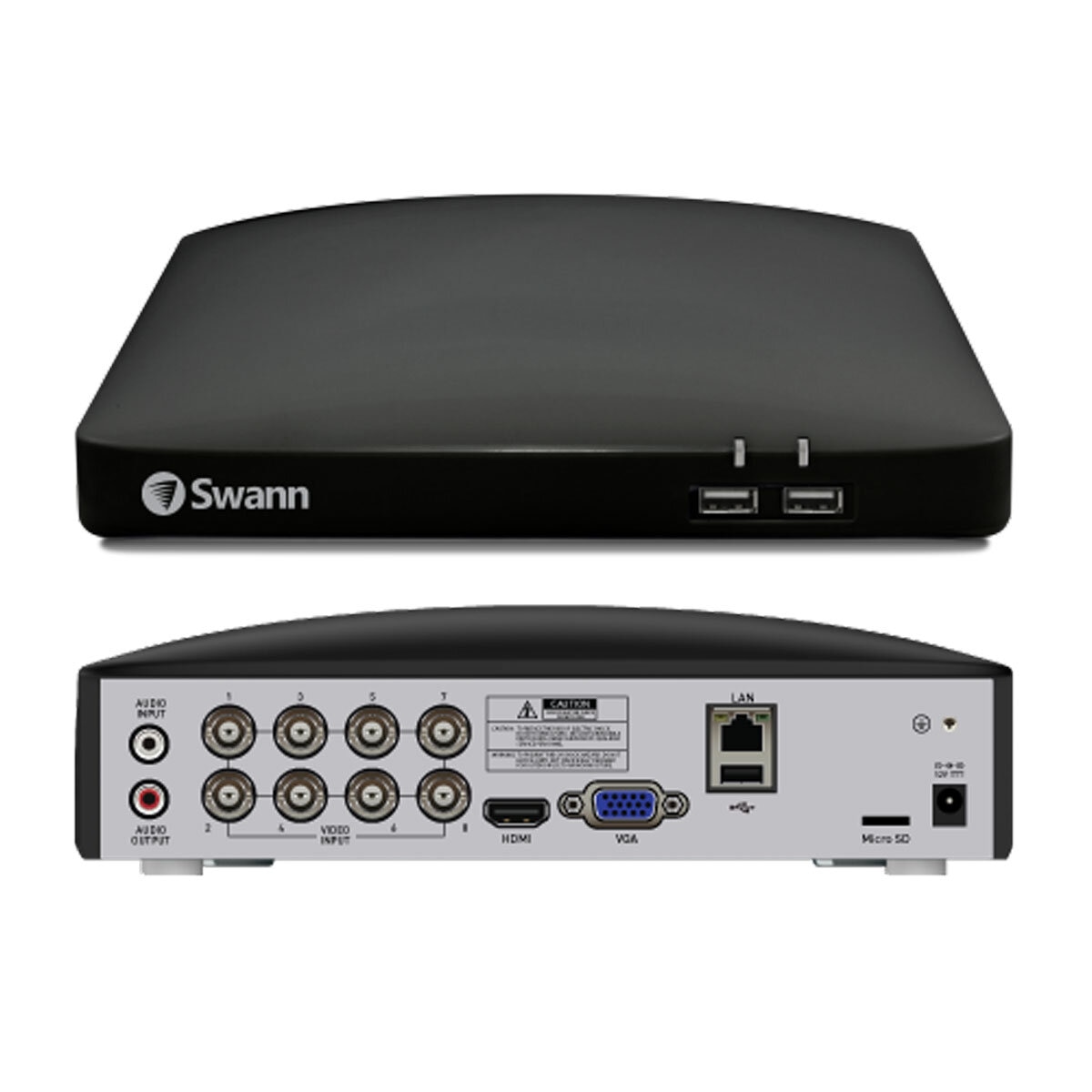 Swann DVR8-4685 Recording Box with 265GB SD Card and 4 x PRO-2KMQB Bullet Cameras