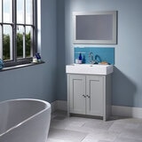 Lifestyle image of unit in bathroom setting