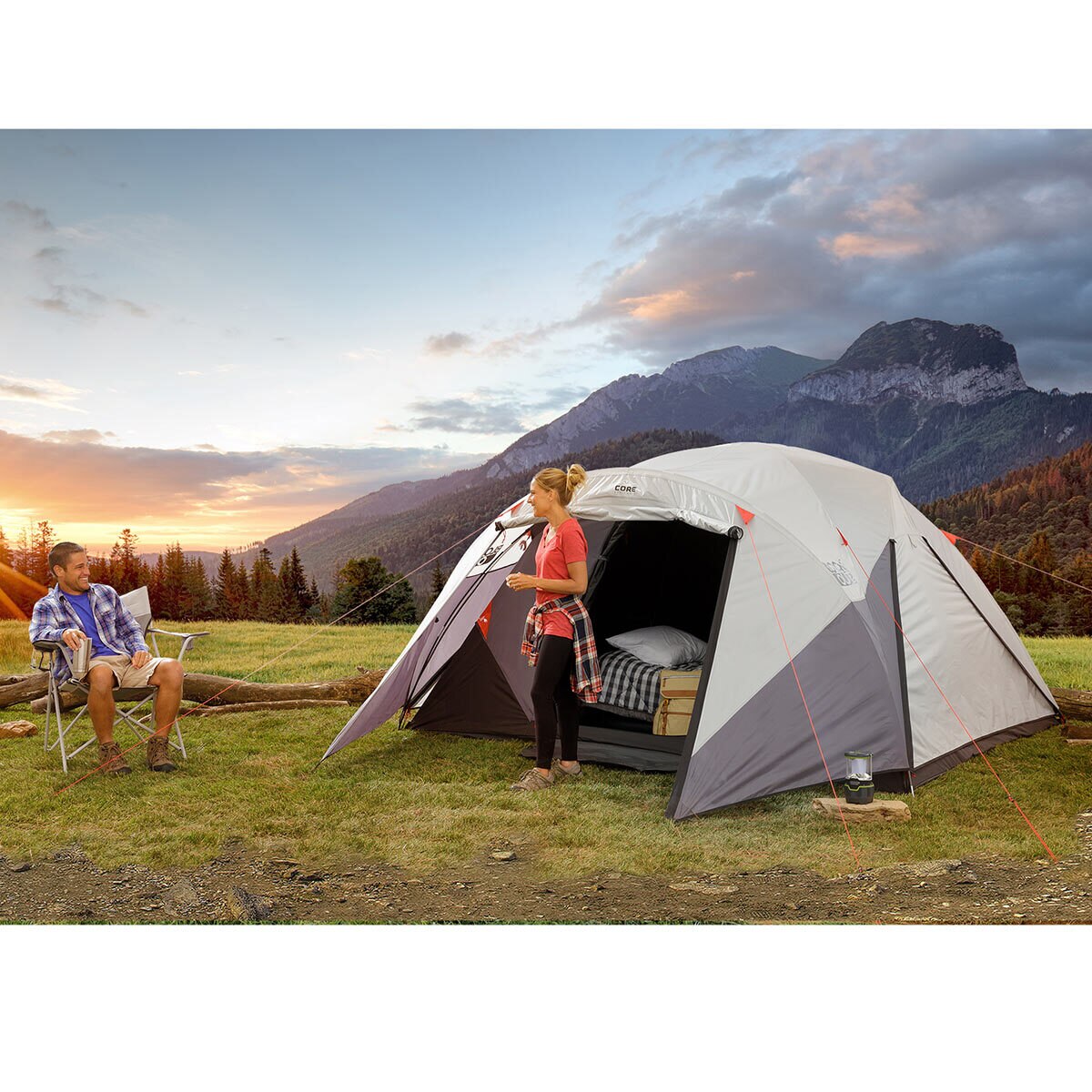 Camp Valley Core 6 Person Blockout Dome Tent | Costco UK