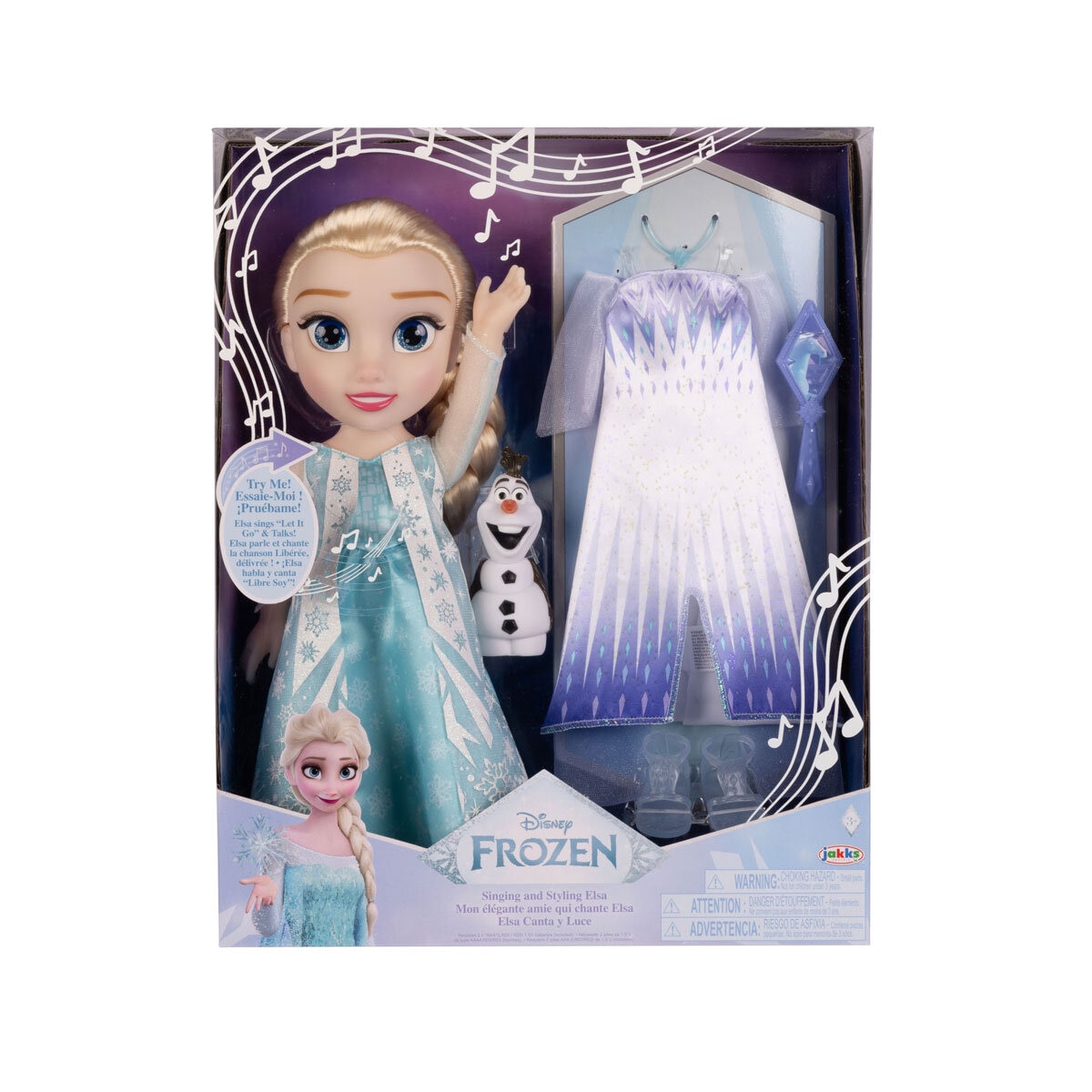 Disney My Singing Styling Doll Elsa Costco UK