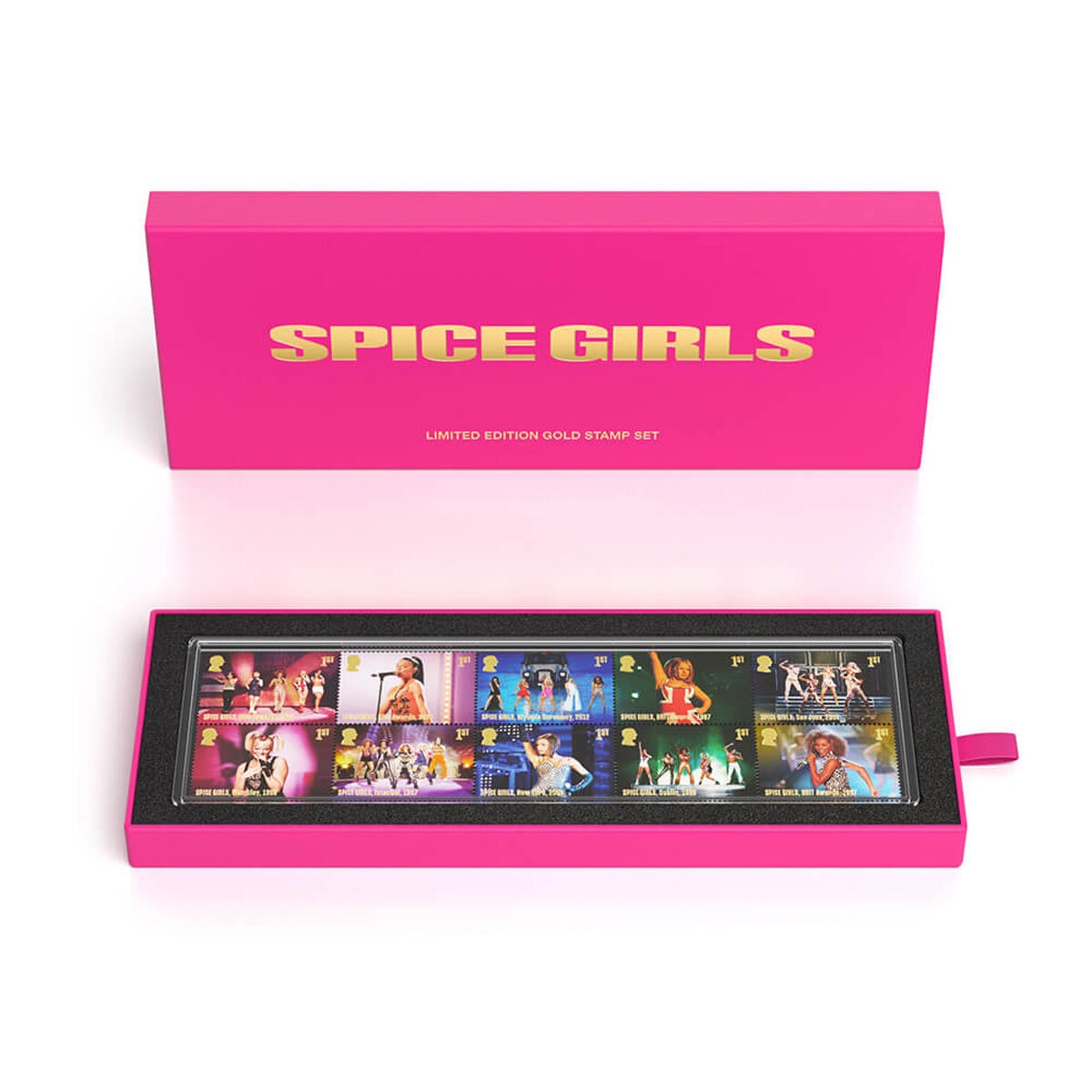 Royal Mail® Spice Girls Gold Stamp Set