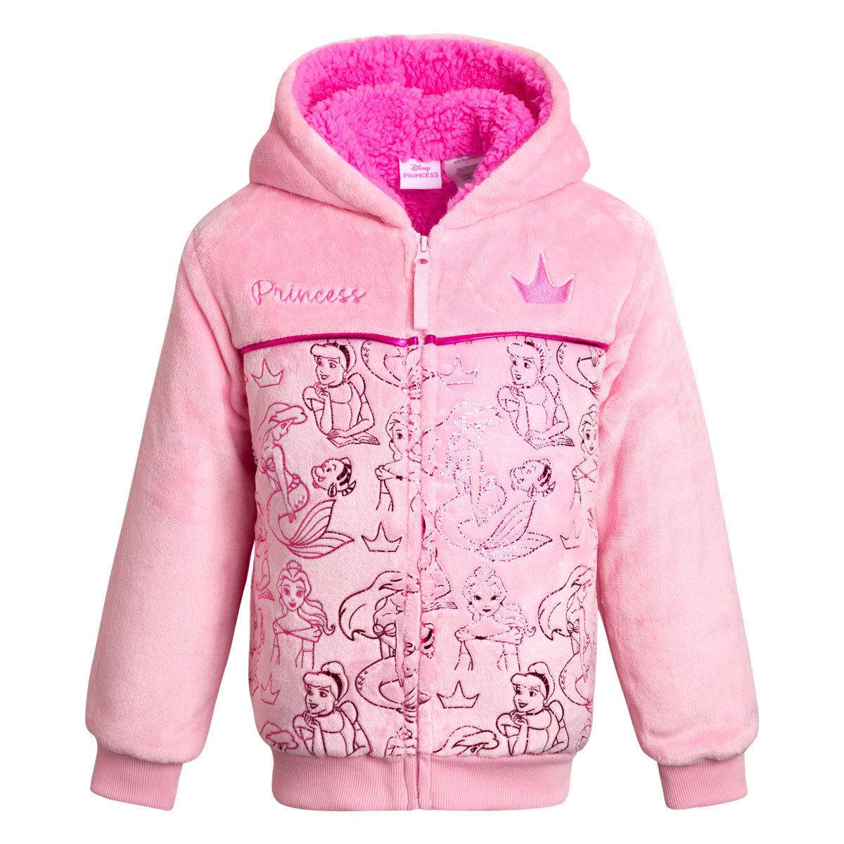 Character Kids Princess Plush Hoodie Costco UK