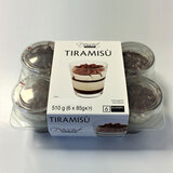 6 Tiramisu Pots in Packing