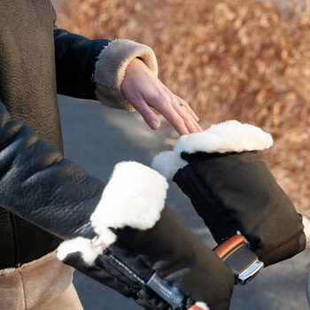 Naturally Sheepskins Merino Sheepskin Stroller Mittens Naturally Sheepskins Merino Sheepskin Stroller Mittens