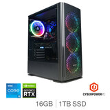 Buy Cyberpower, Intel 5, 16GB RAM, 1TB SSD NVIDIA GeForce RTX 4060, Gaming Desktop PC at costco.co.uk