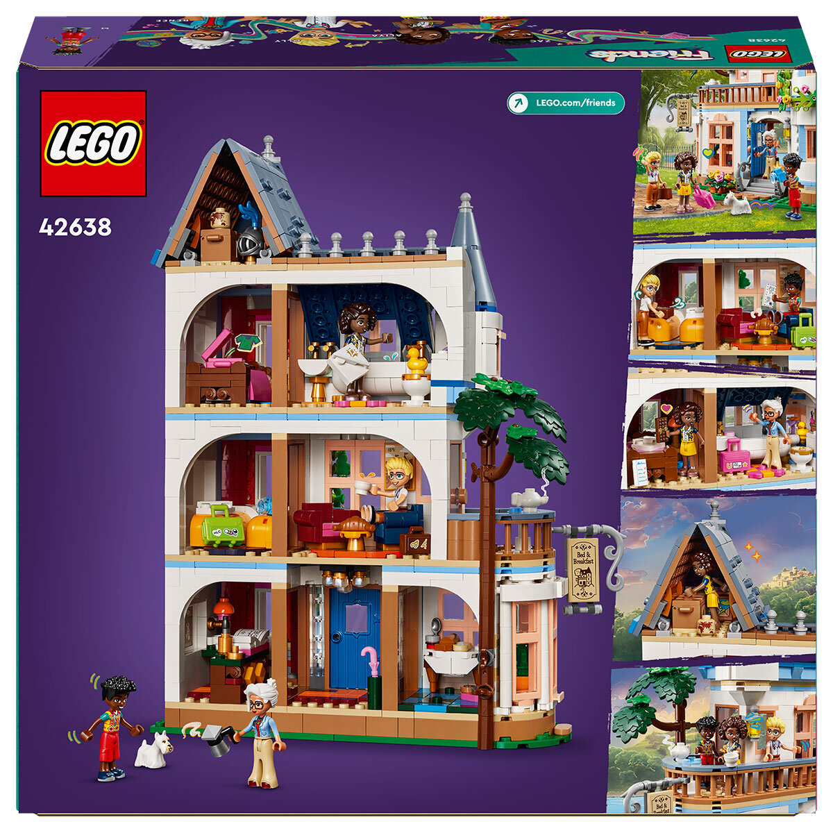 LEGO Friends Castle Bed and Breakfast Box Image