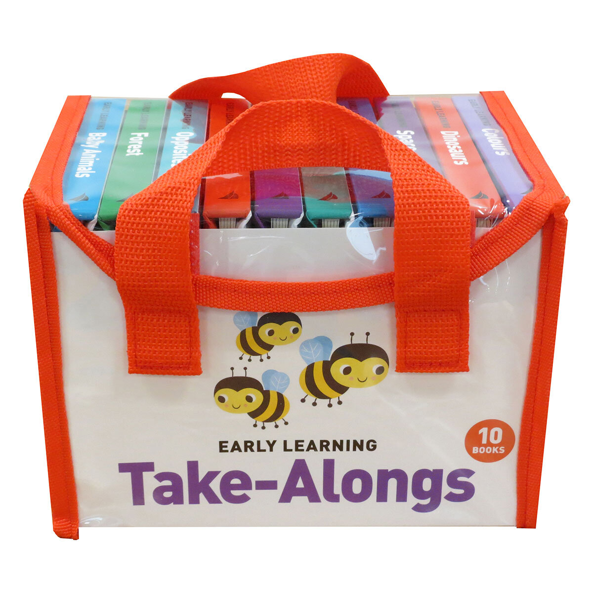 Carry Along x10 Board Books: Early Learning