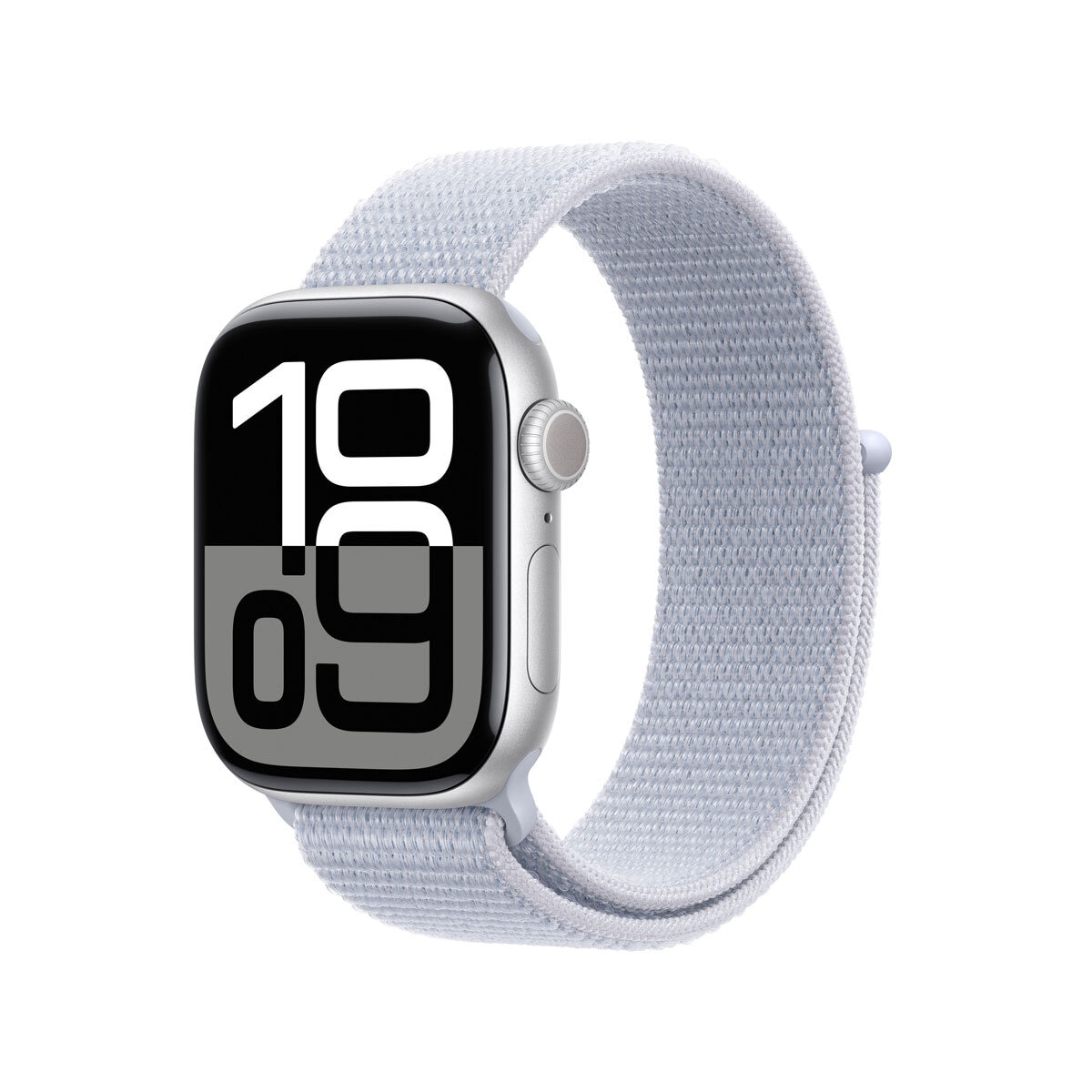 Buy Apple Watch Series 10 GPS, 41mm Silver Aluminium Case with Blue Cloud Sport Band, MWWD3QA/A at costco.co.uk