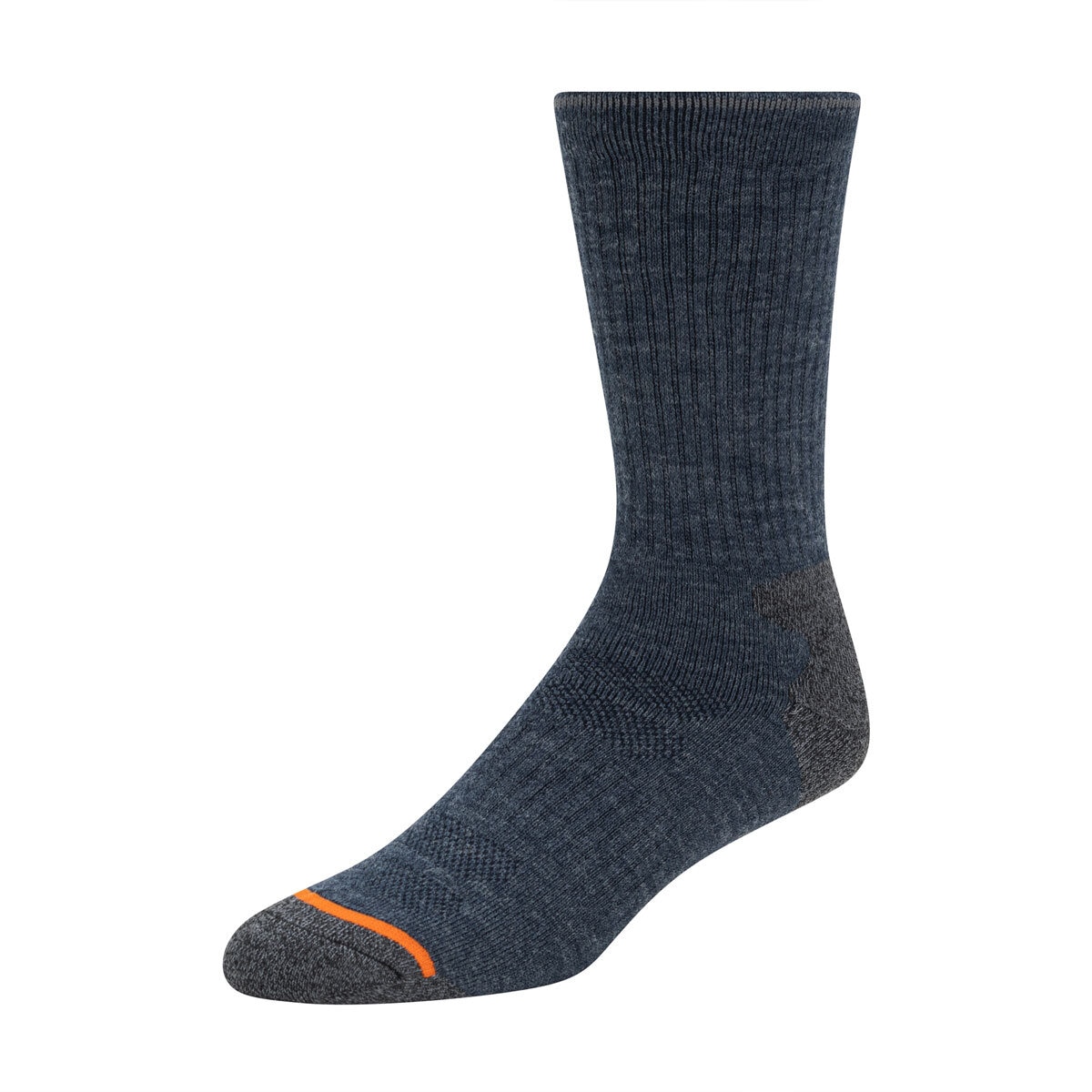 Weatherproof Mens Crew Sock 6 Pack in Navy