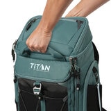 Titan 26 Can Backpack Cooler in Green