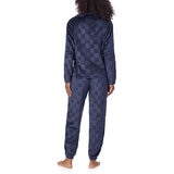 Jane & Bleecker Plush Lounge Set in Navy