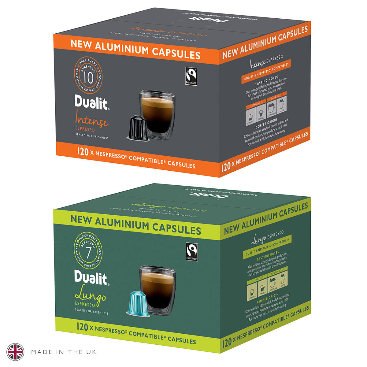 Gefu Conscio Reusable Nespresso-Compatible Coffee Capsules, 2 pcs