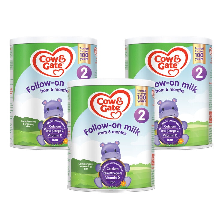 Cow & Gate Follow On Milk Powder Stage 2, 3 x 700g Cow & Gate Follow On Milk Powder Stage 2, 3 x 700g