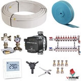 Varme Water Underfloor Heating System with Thermostat - 180m² (for an area up to 180m²)