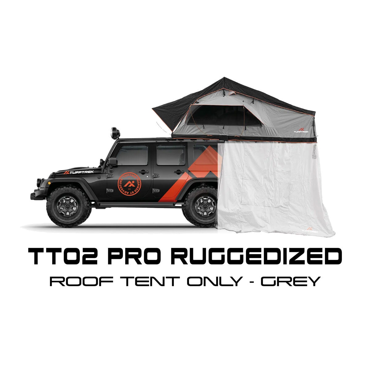 Tuff-Trek TT-O2 PRO-Ruggedised Soft Top Tent in 3 Sizes Tuff-Trek TT-O2 PRO-Ruggedised Soft Top Tent in 3 Sizes