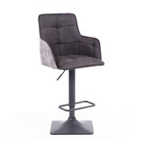 Orion Dark Grey Fabric Bar Stool 2 pack