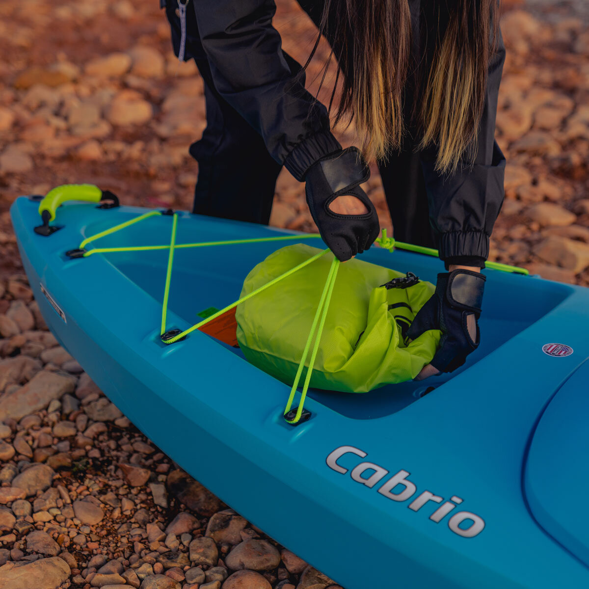 Emotion Cabrio 11ft (3.35m) Hybrid Kayak with Paddle