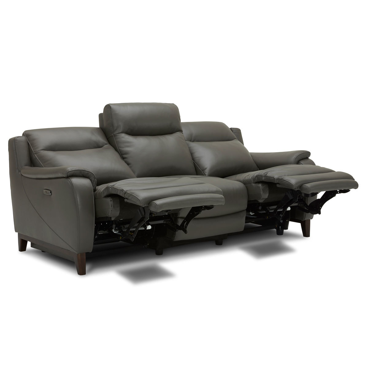 altera leather power reclining sofa