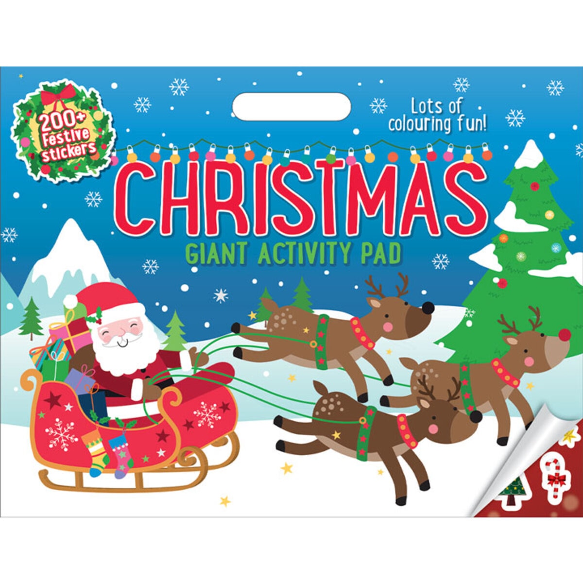 Front cover of Giant Christmas activity pad