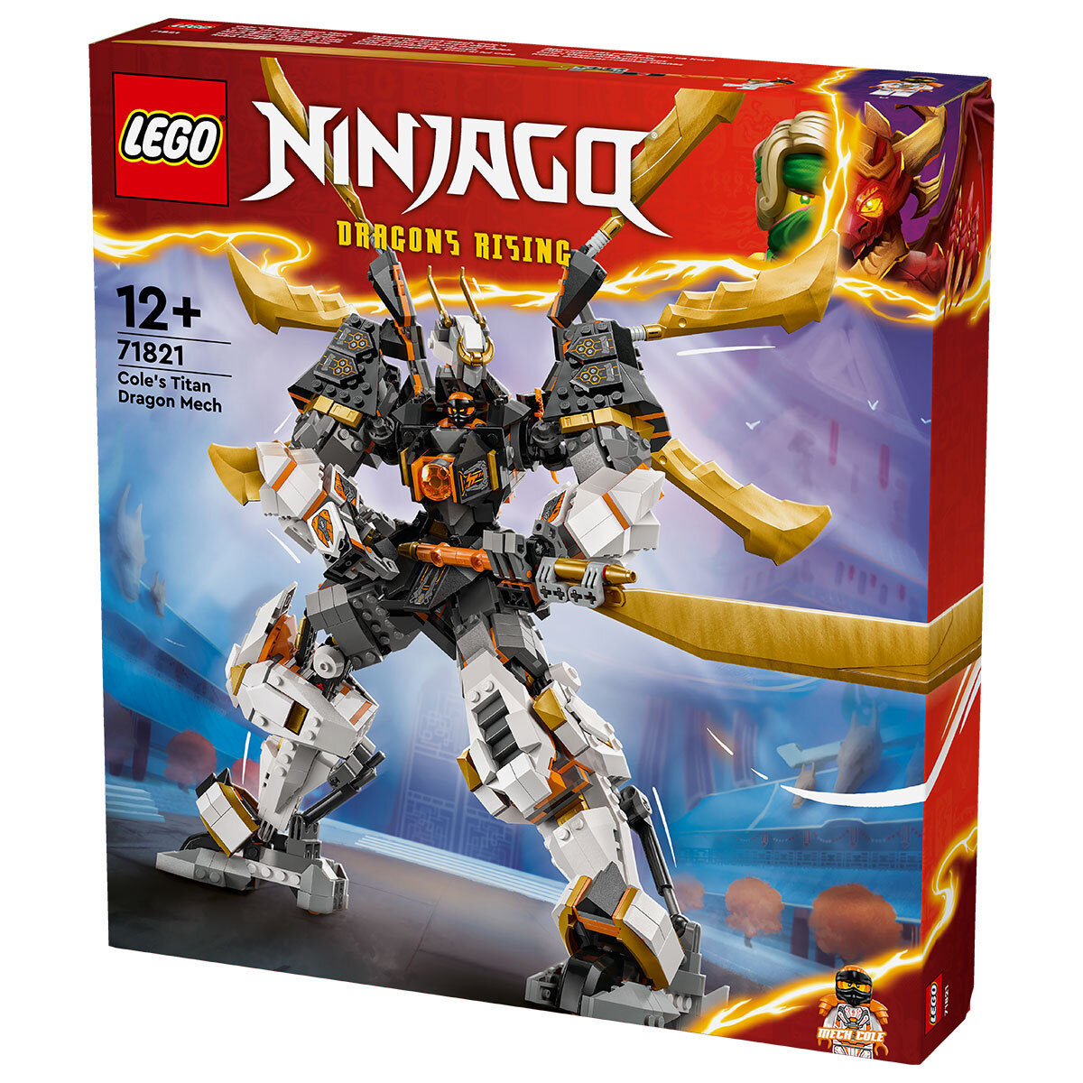 Lego Ninjago Cole's Titan Dragon March Box Image