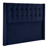 Silentnight Velvet Full Ottoman Divan Base with Bloomsbury Headboard in 2 Colours & 3 Sizes