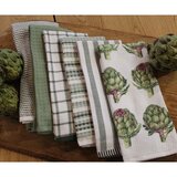 Caro Home 100% Cotton Kitchen Towels 8 Pack in Green 