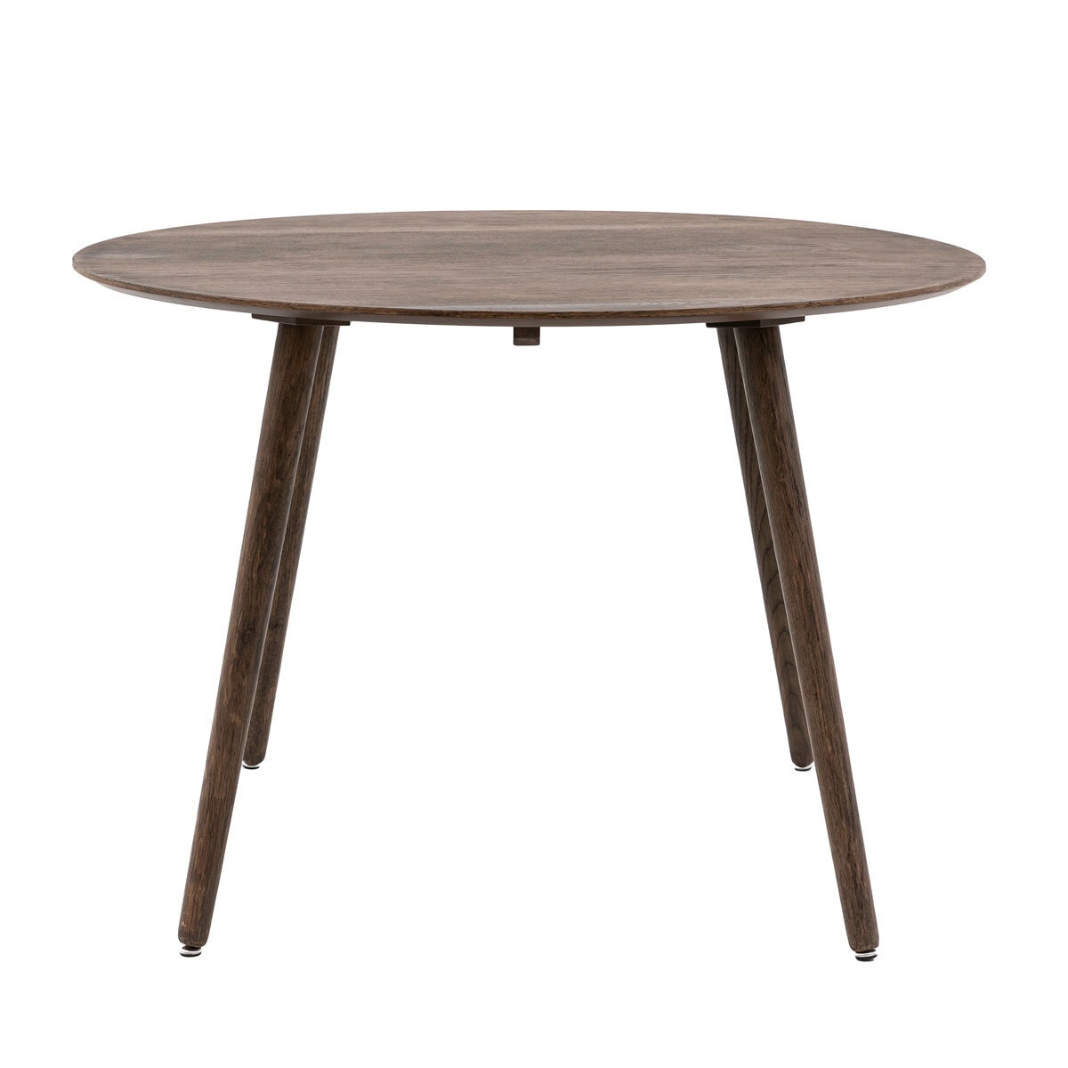 Gallery Hatfield Smoked Round Dining Table, Seats 4