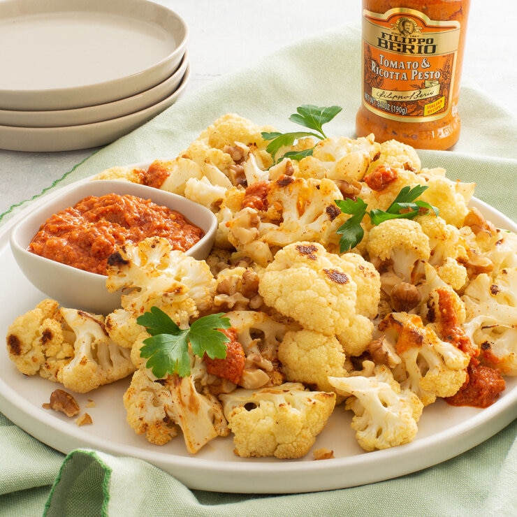 lifestyle shot with cauliflower lifestyle shot with cauliflower