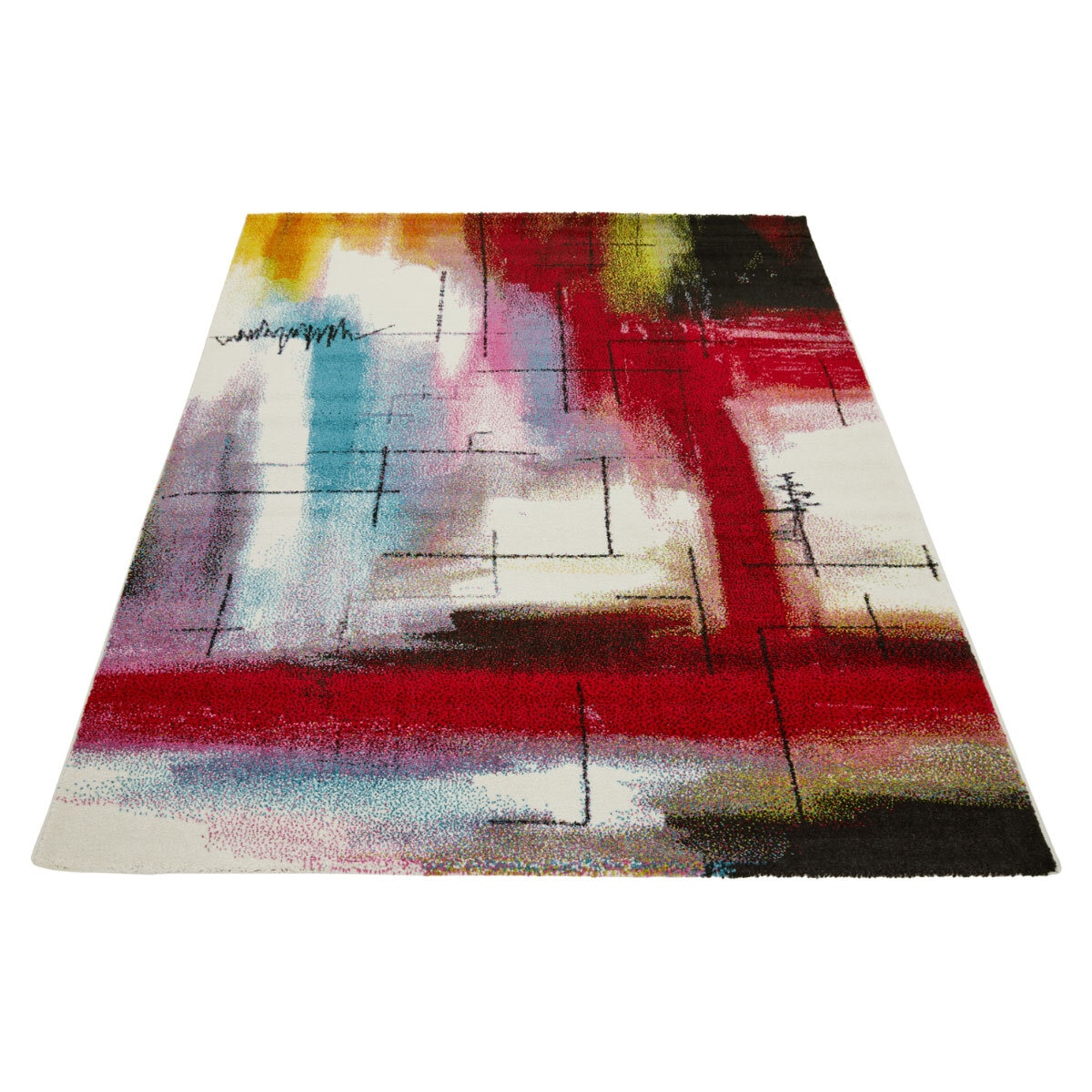 Art City Multicolour Rug