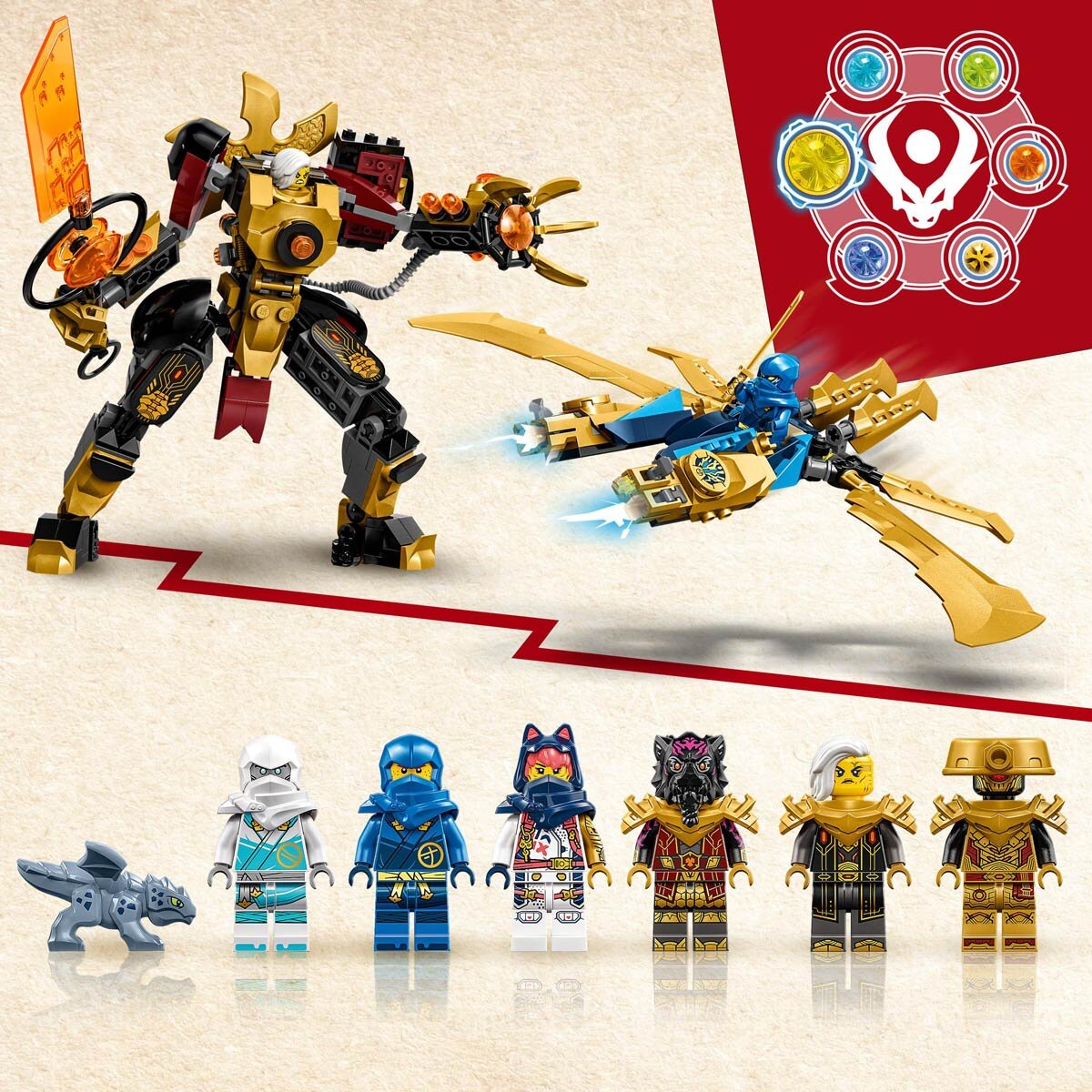 Buy LEGO Ninjago Elemental Dragon vs. The Empress Mech Feature2 Image at Costco.co.uk