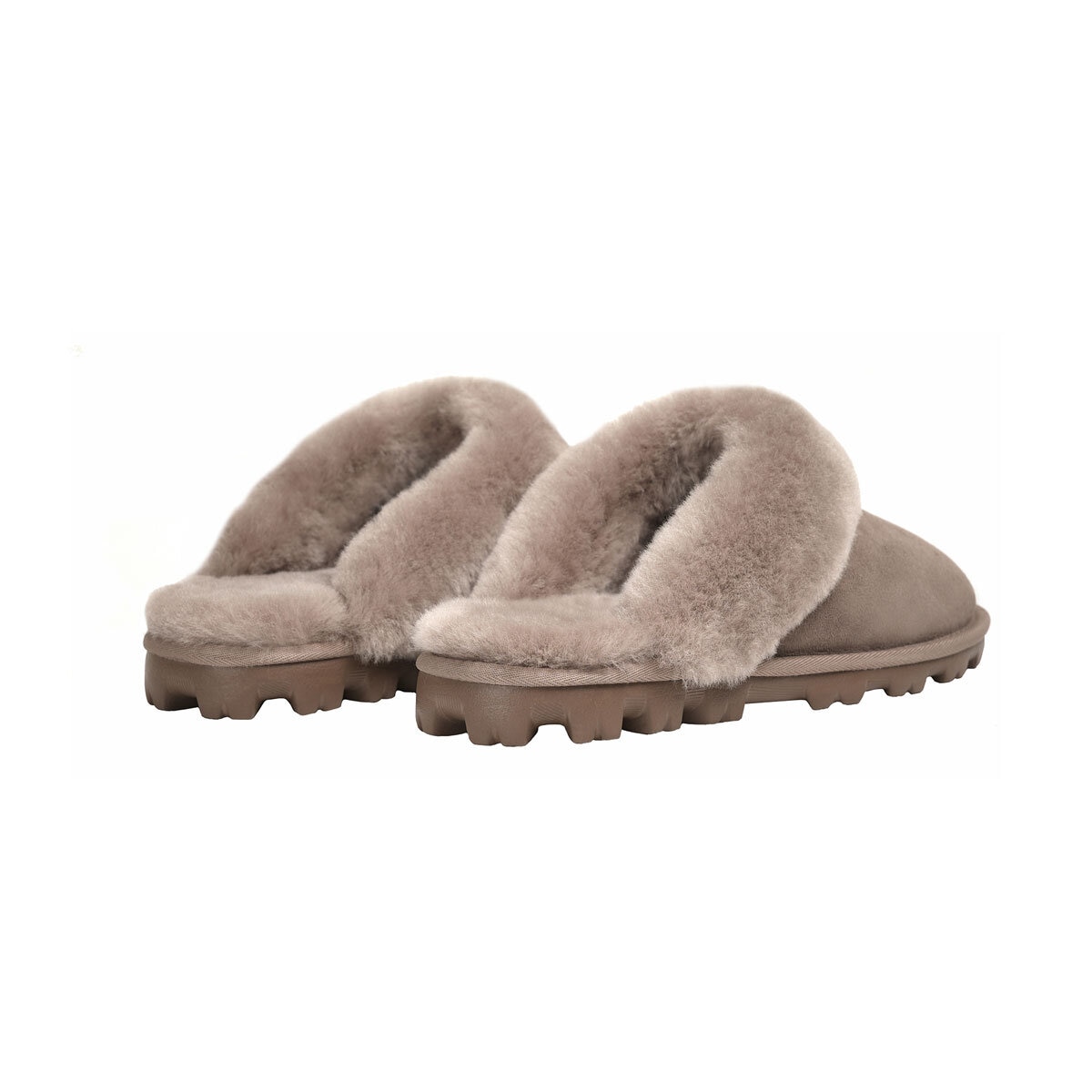 Kirkland Signature Ladies Shearling Slipper in Grey