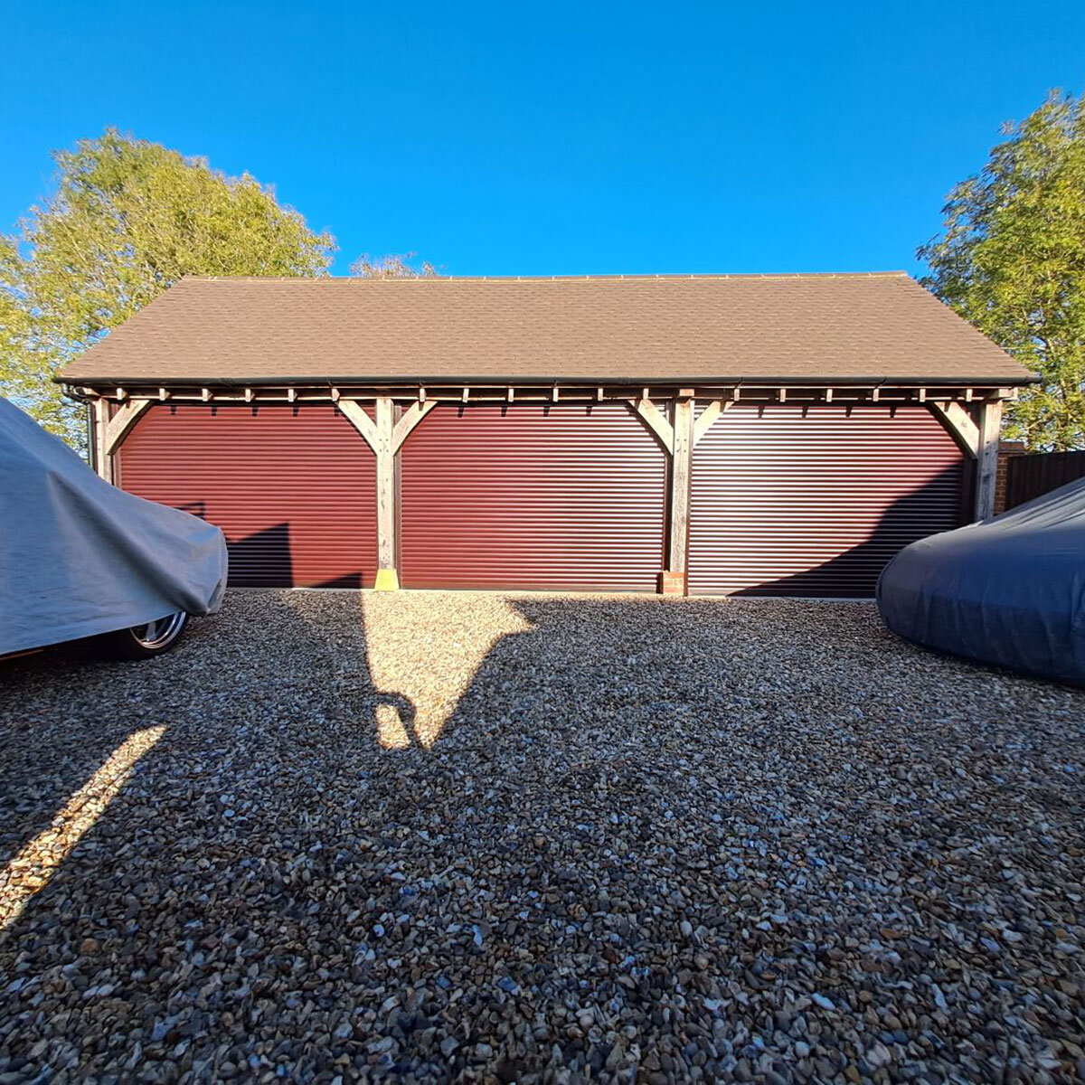 Cardale Grey Electric Roller Door 55mm up to 2.5 metres width Cardale Grey Electric Roller Door 55mm up to 2.5 metres width