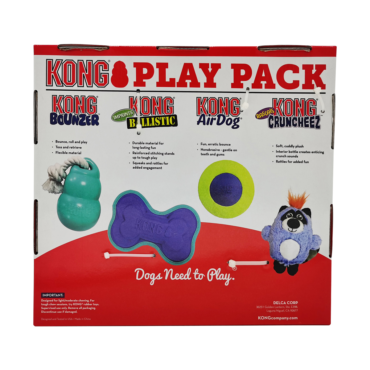 are kong toys made in china