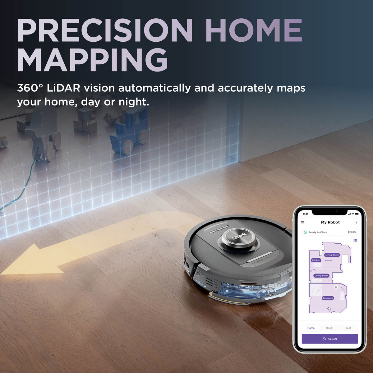 Shark Powerdirect Robot Vacuum Lifestyle Image