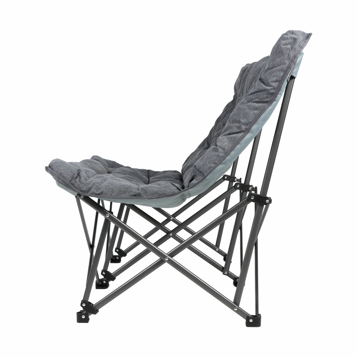 Studio image showing the side view of the chair Studio image showing the side view of the chair