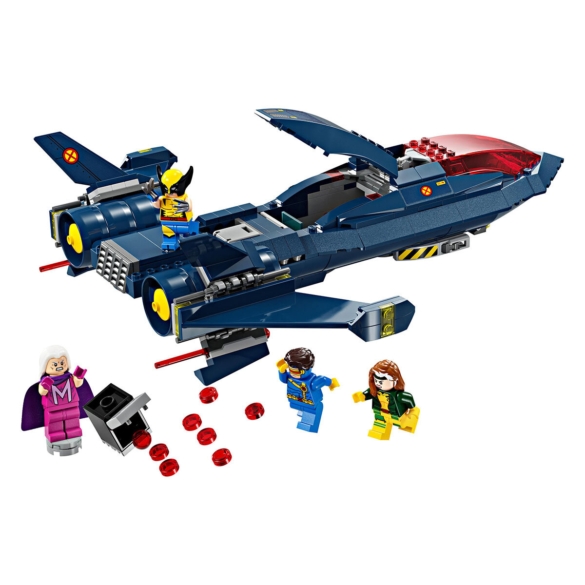 Buy LEGO Marvel X-Men X-Jet Overview Image at Costco.co.uk